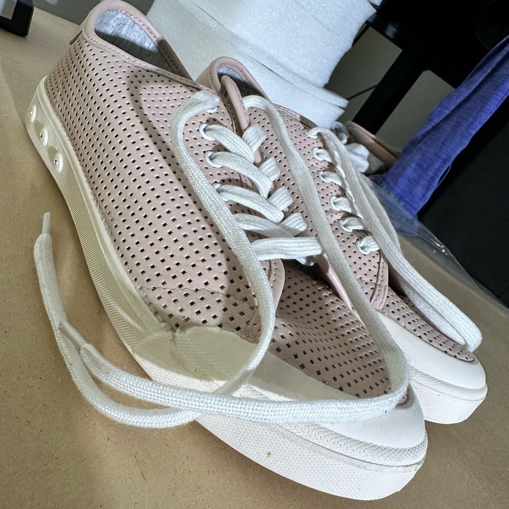NWOB Rag & Bone Standard Issue Perforated Sneaker‎ Pink 41
